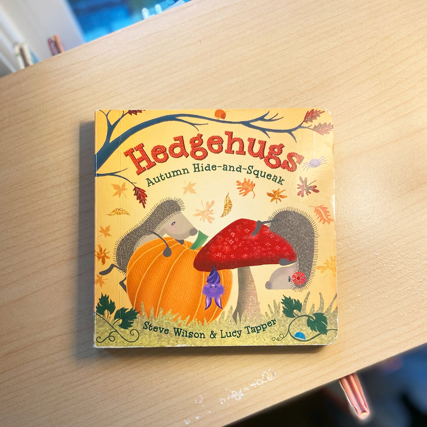 The vanishing pumpkin + hedgehugs