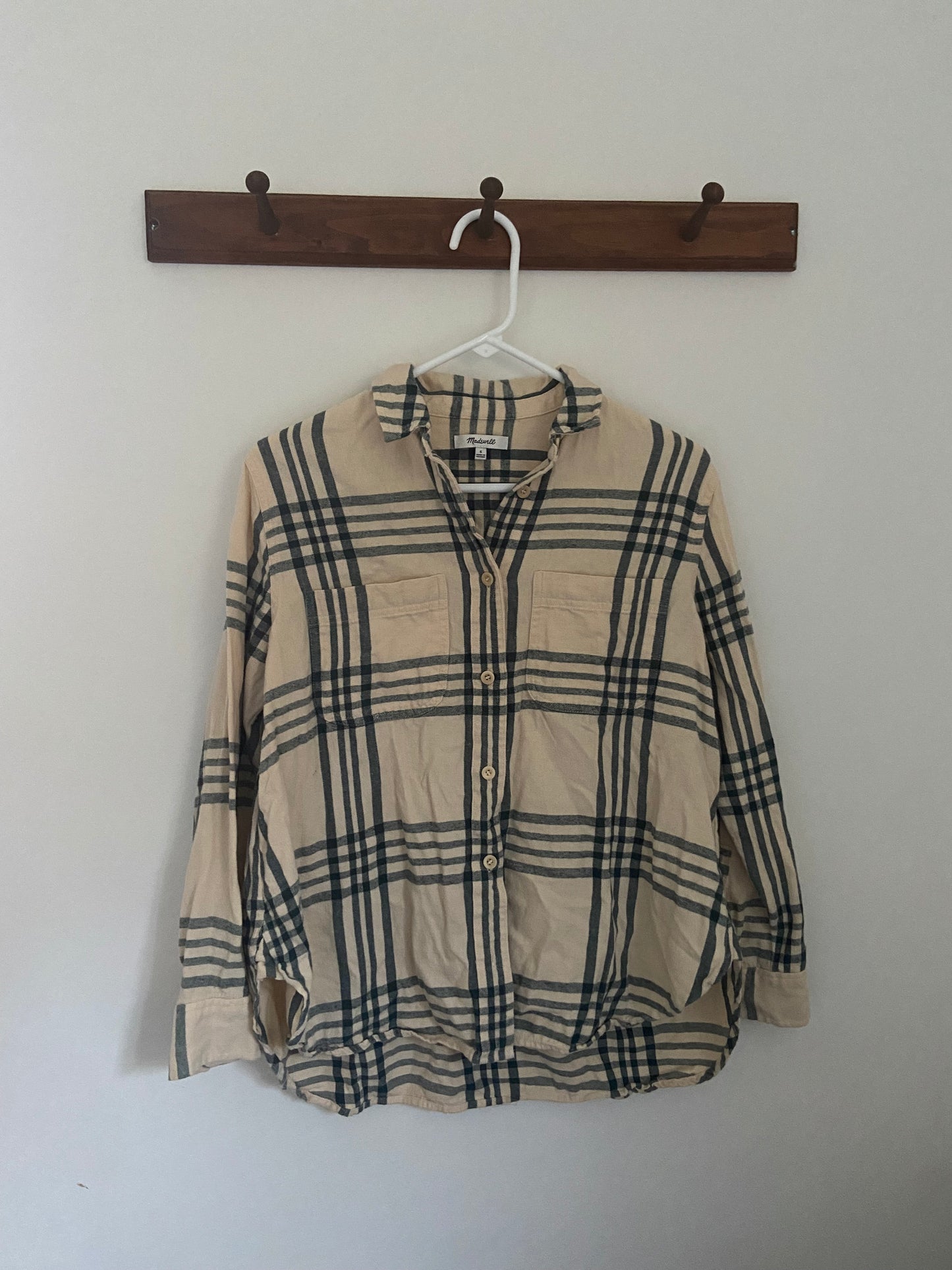 Quilted Farm Backpack + Patagonia and Madewell Flannel