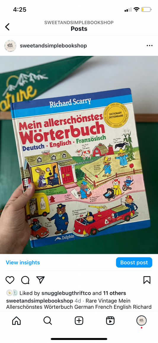 Richard Scarry Book